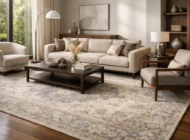 Interiorismo residencial con tapetes finos