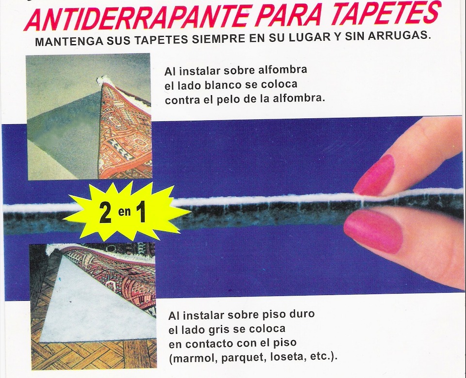 Bajo Alfombra para Tapetes Finos marca DOBLE STOP