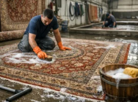 Tapetes finos anudados a mano, mantenimiento y lavado profesional