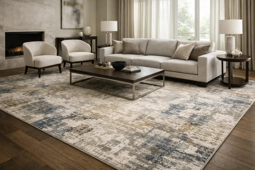 Tapetes para sala grande y con estilo